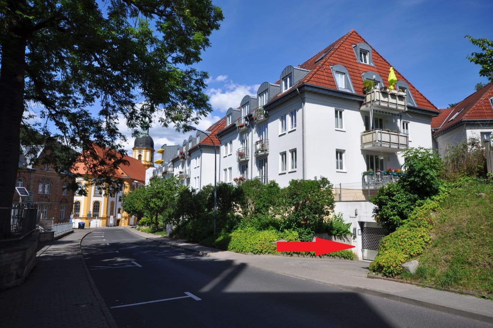 Tiefgaragenstellplatz in der Innenstadt