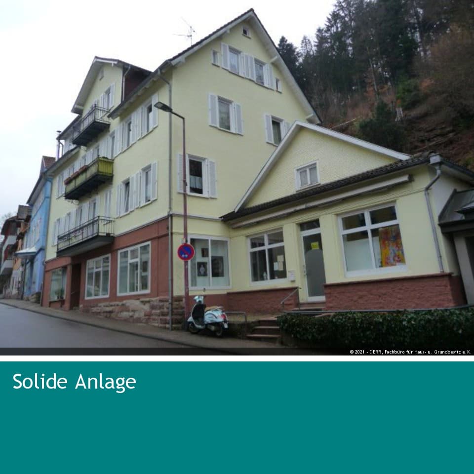 Kapitalanlage in zentraler Lage von Bad Herrenalb