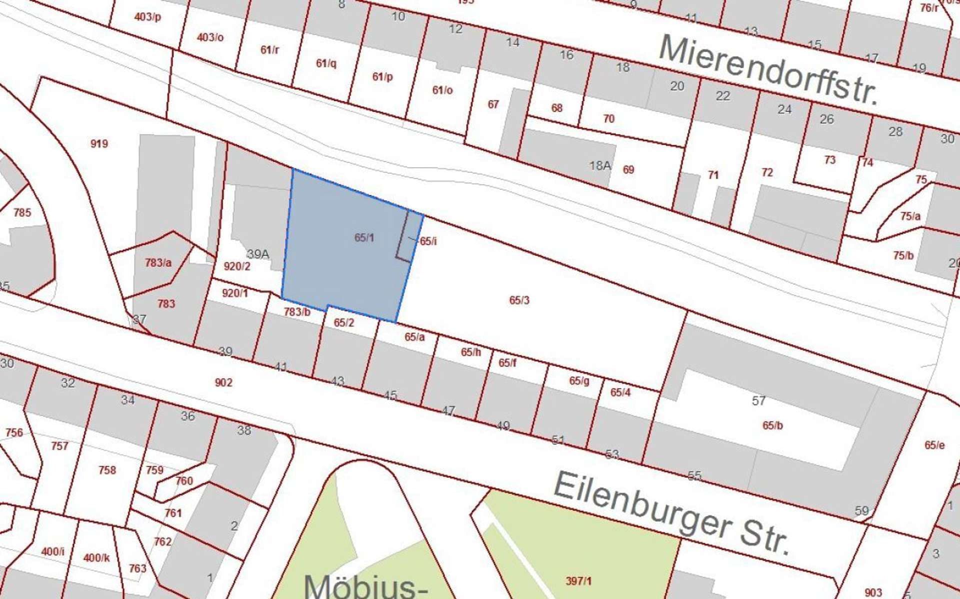 Projektiertes Baugrundstück für ca. 1.966,92 m² Wohnfläche in Reudnitz++mit positiver Bauvoranfrage!