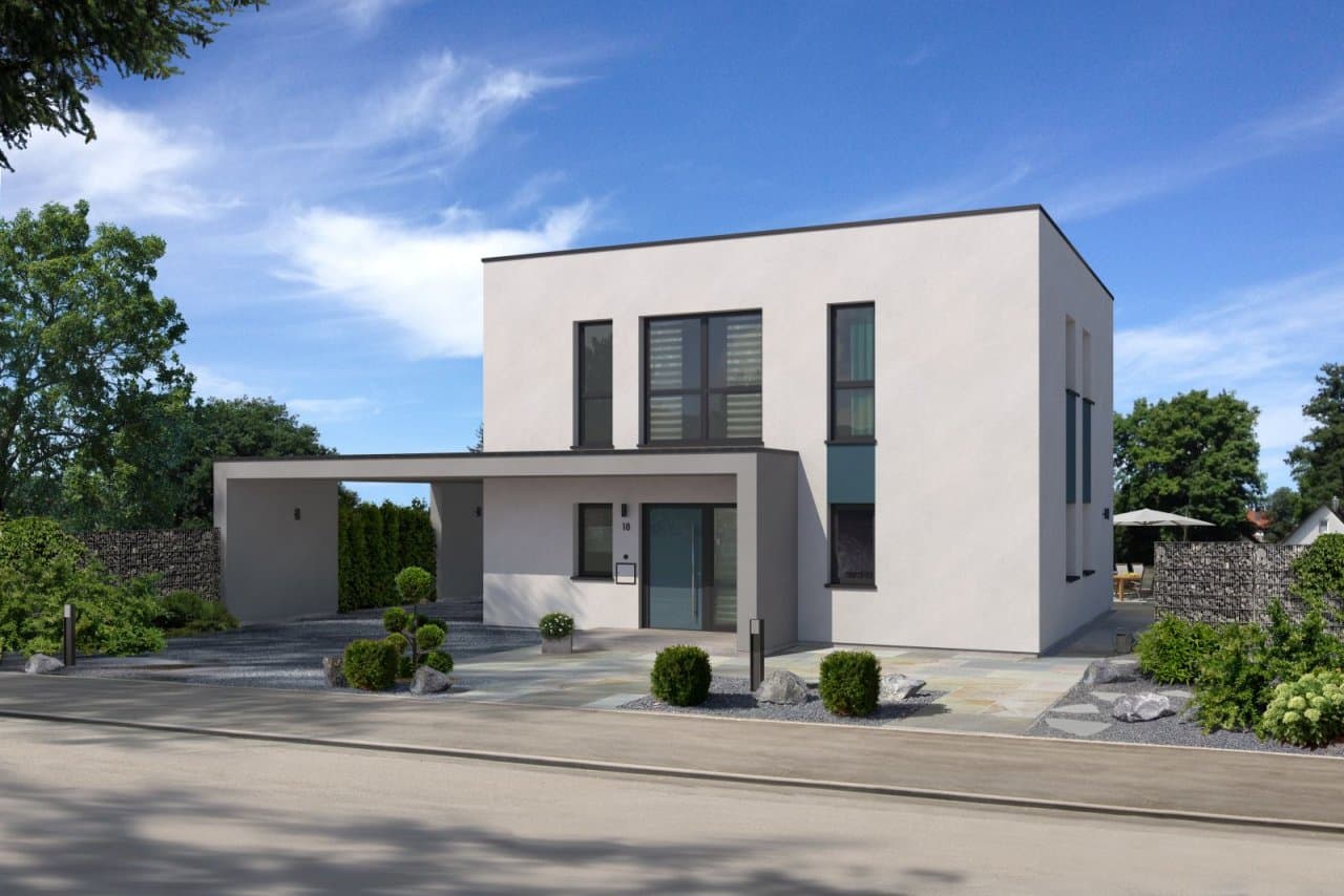 Stadtvilla als Effizienzhaus im Neubaugebiet inkl. Grundstück