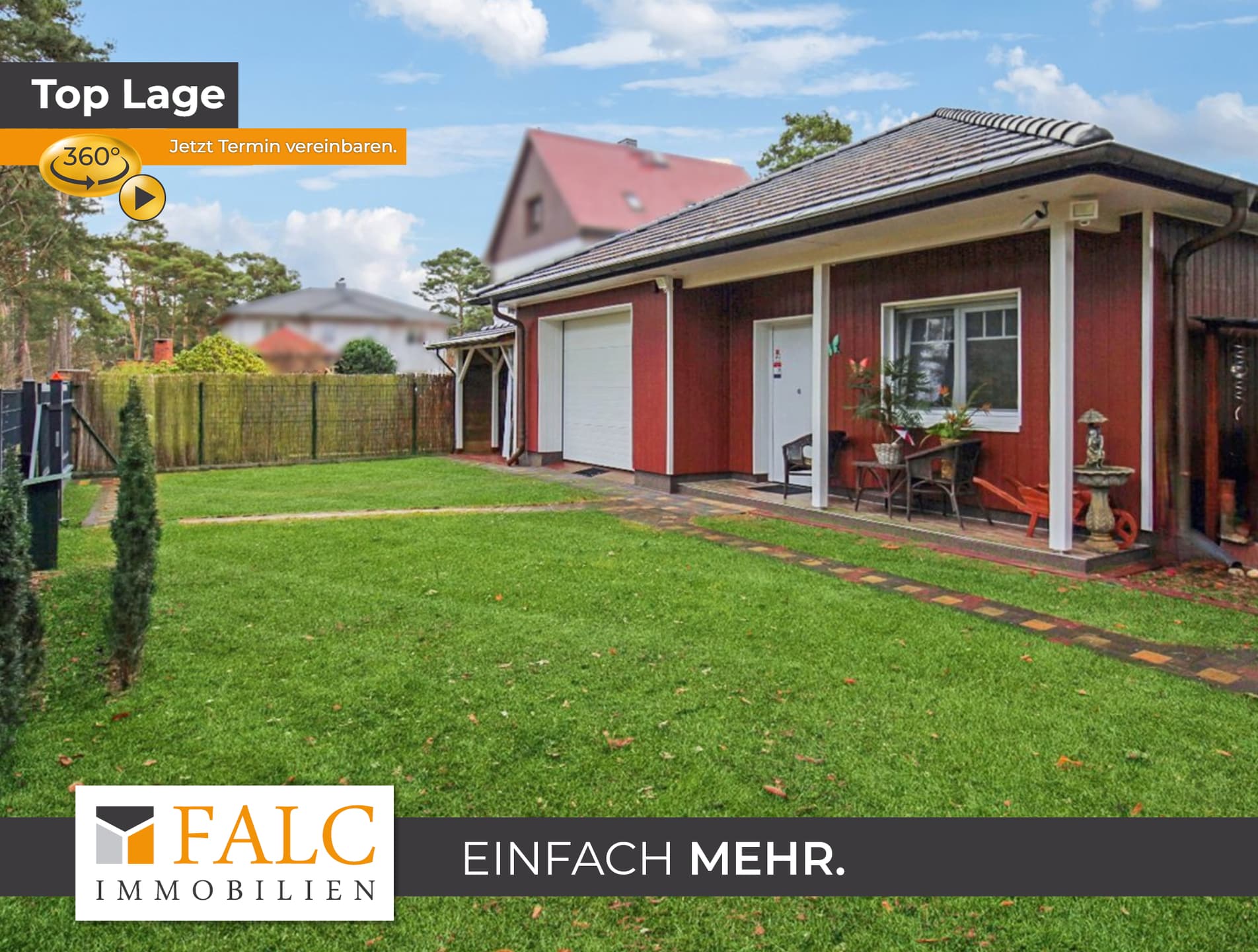 Energieeffizienter Bungalow in direkter Seenähe!