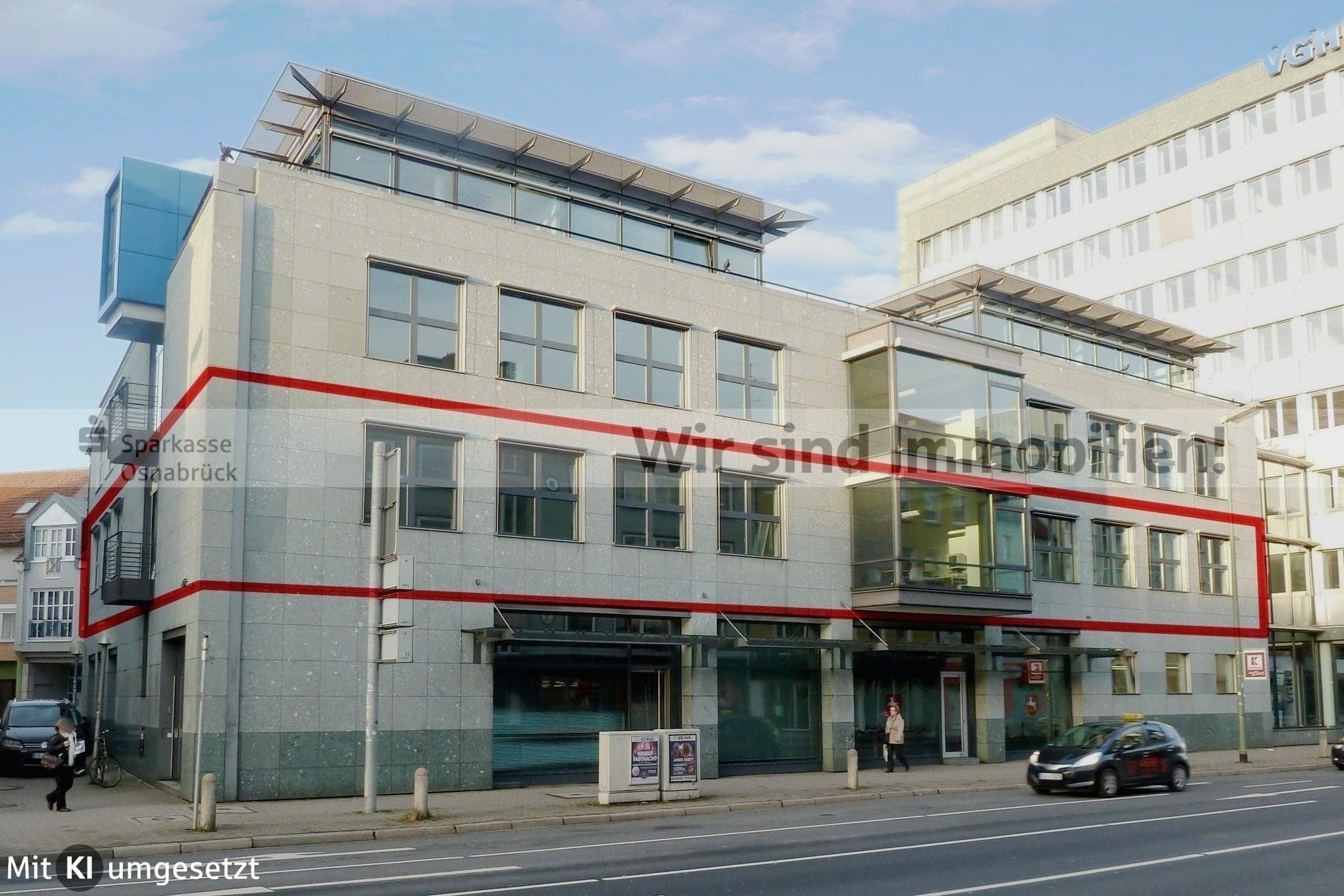Gut gelegen im Zentrum von OS