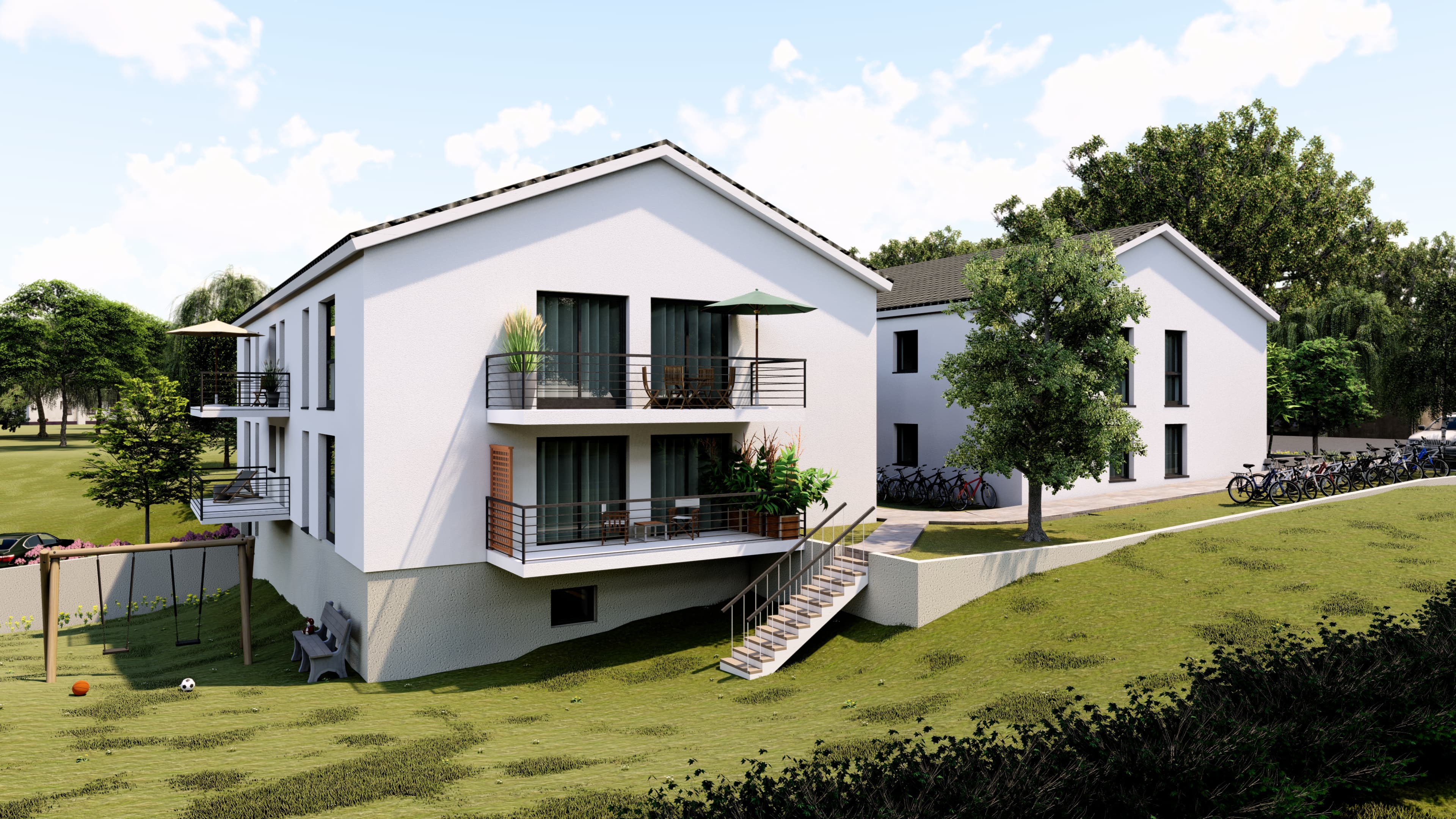 91567 Ansbach-Herrieden, 4  Zimmerwohnung zur Eigennutzung 
