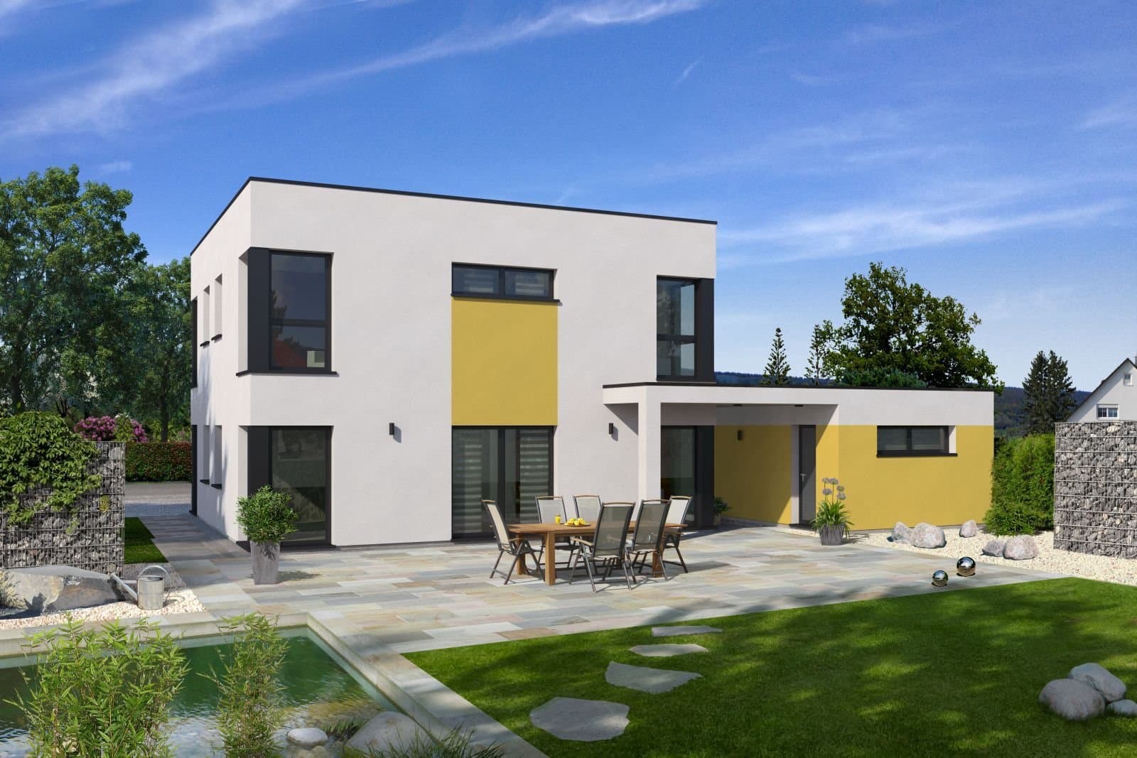 Stadtvilla als Effizienzhaus im Neubaugebiet inkl. Grundstück