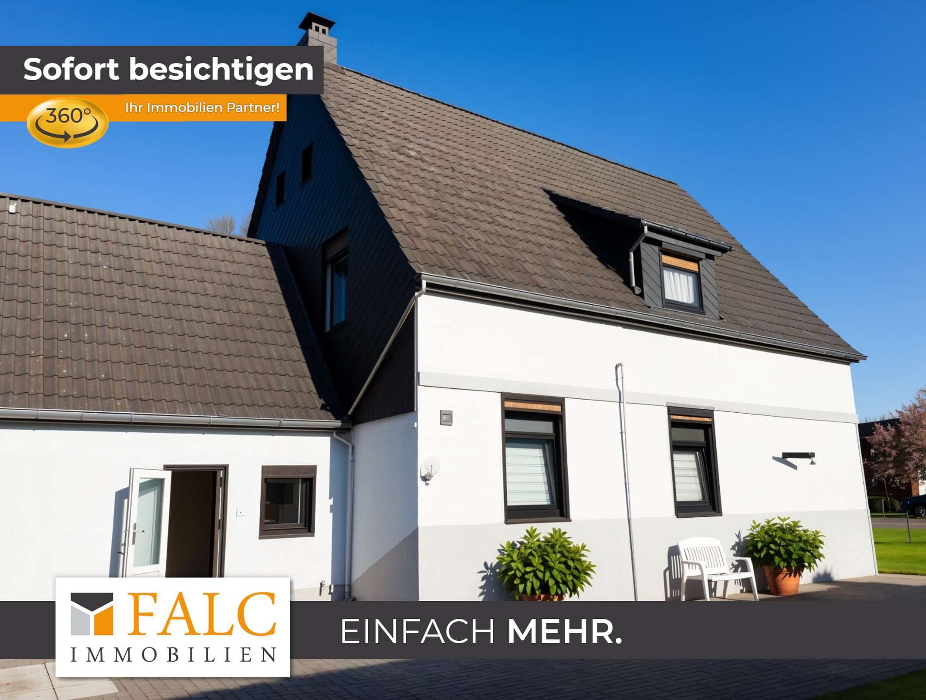 Zweifamilienhaus in Neuendeel (oben vermietet, unten frei)