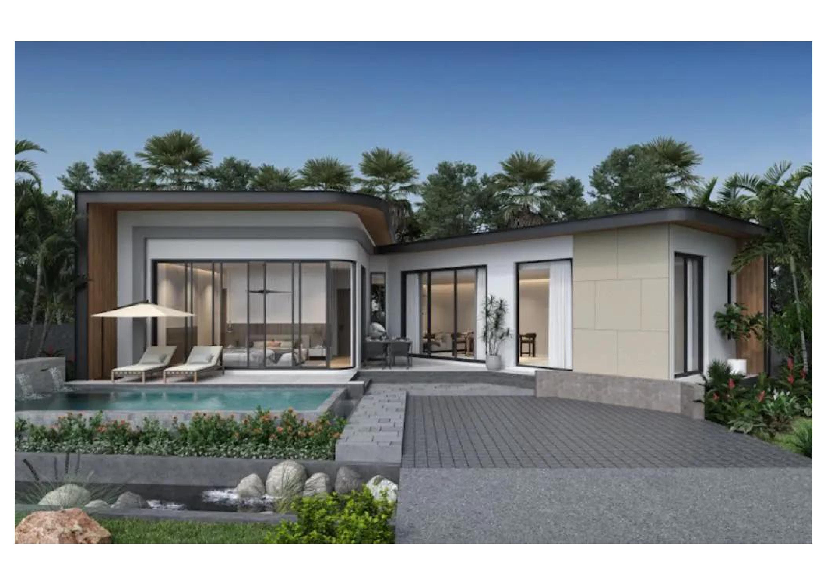 Traumhafte Villa im Bungalow Stil