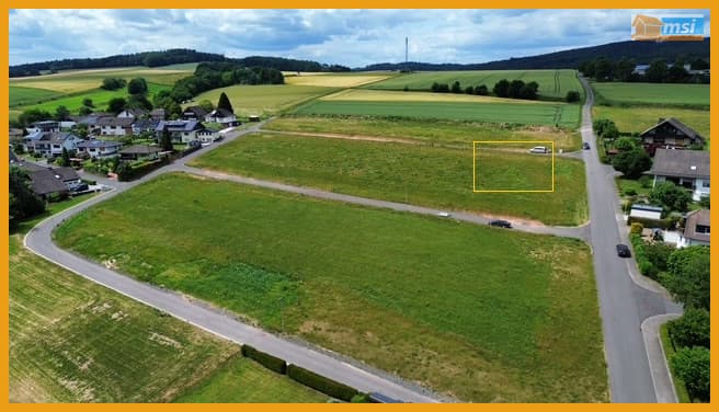 IHR BAUGRUNDSTÜCK MIT AUSBLICK UND ZUSCHUSS! 
KEINE KÄUFERPROVISION!