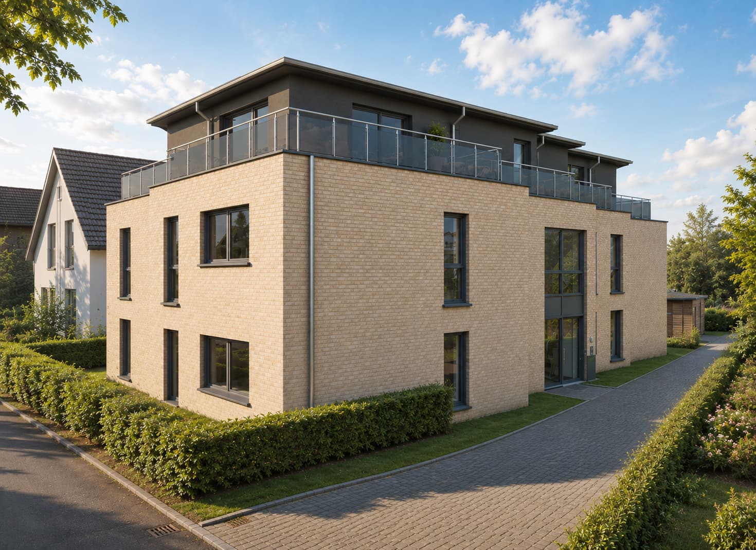 Eleganz und Qualität vereint: Exklusive 2-Zimmer-Wohnung im Herzen der Wohnanlage