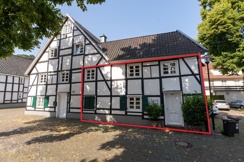 Ca. 50 m² große Gewerbeeinheit im Erd-/ Obergeschoss eines Fachwerkhauses im Hohenlimburger Zentrum