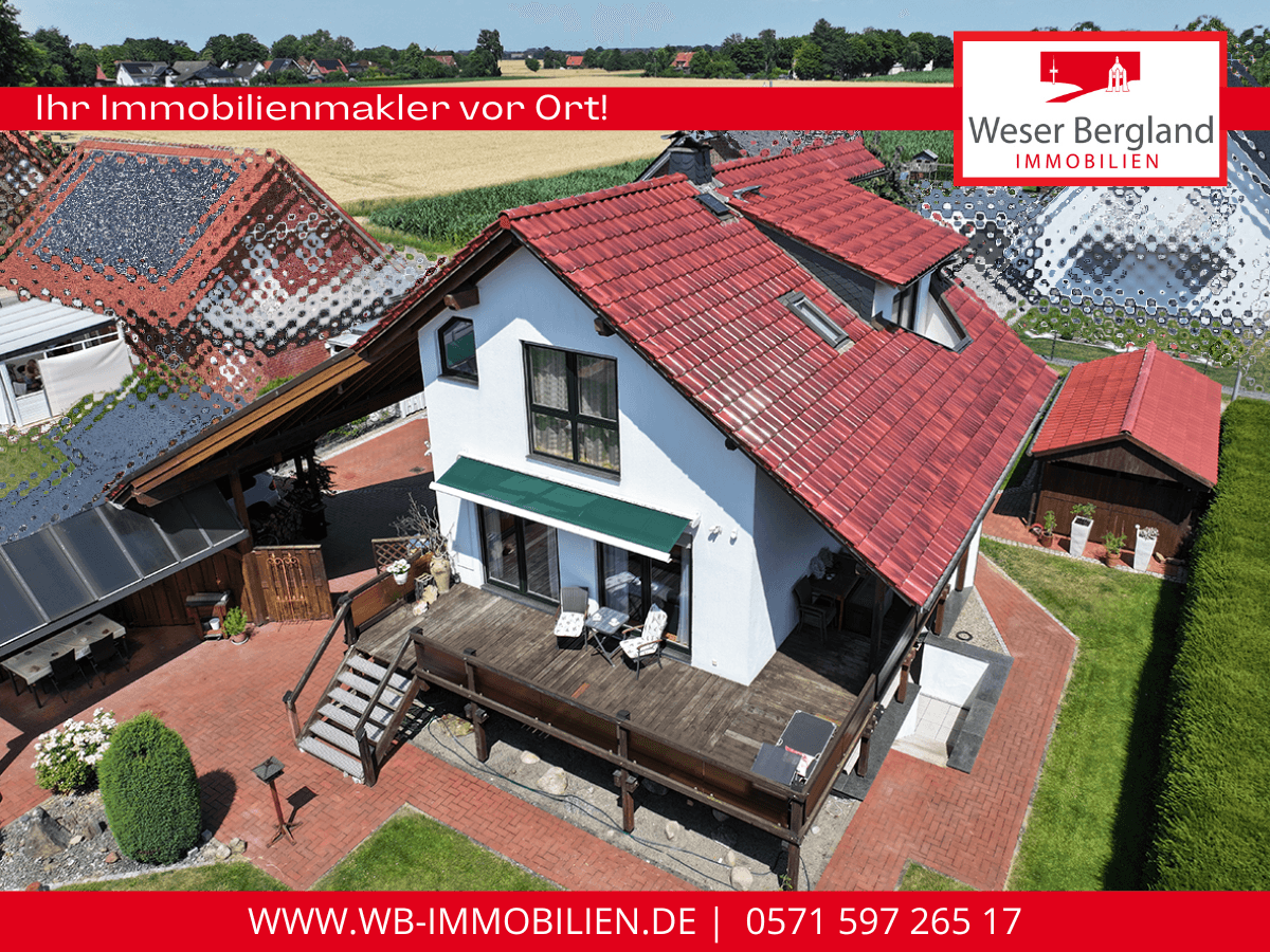 Beeindruckendes Architektenhaus in familienfreundlicher Lage von Minden