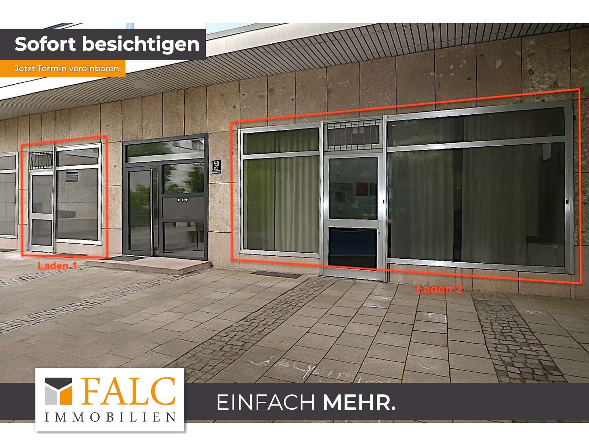 Zwei Gewerbeflächen für Büro, Praxis oder Handel