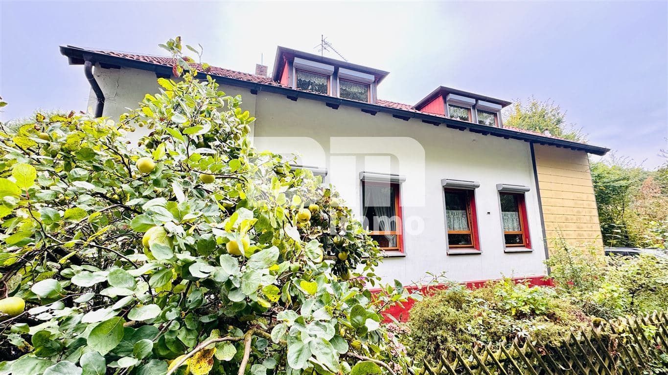 Modernisiertes Einfamilienhaus auf riesigem Grundstück mit Carport und Nebengebäude 