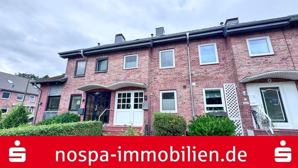 Charmantes Reihenmittelhaus in beliebter Lage von Flensburg – gemütlich, solide und mit Potenzial