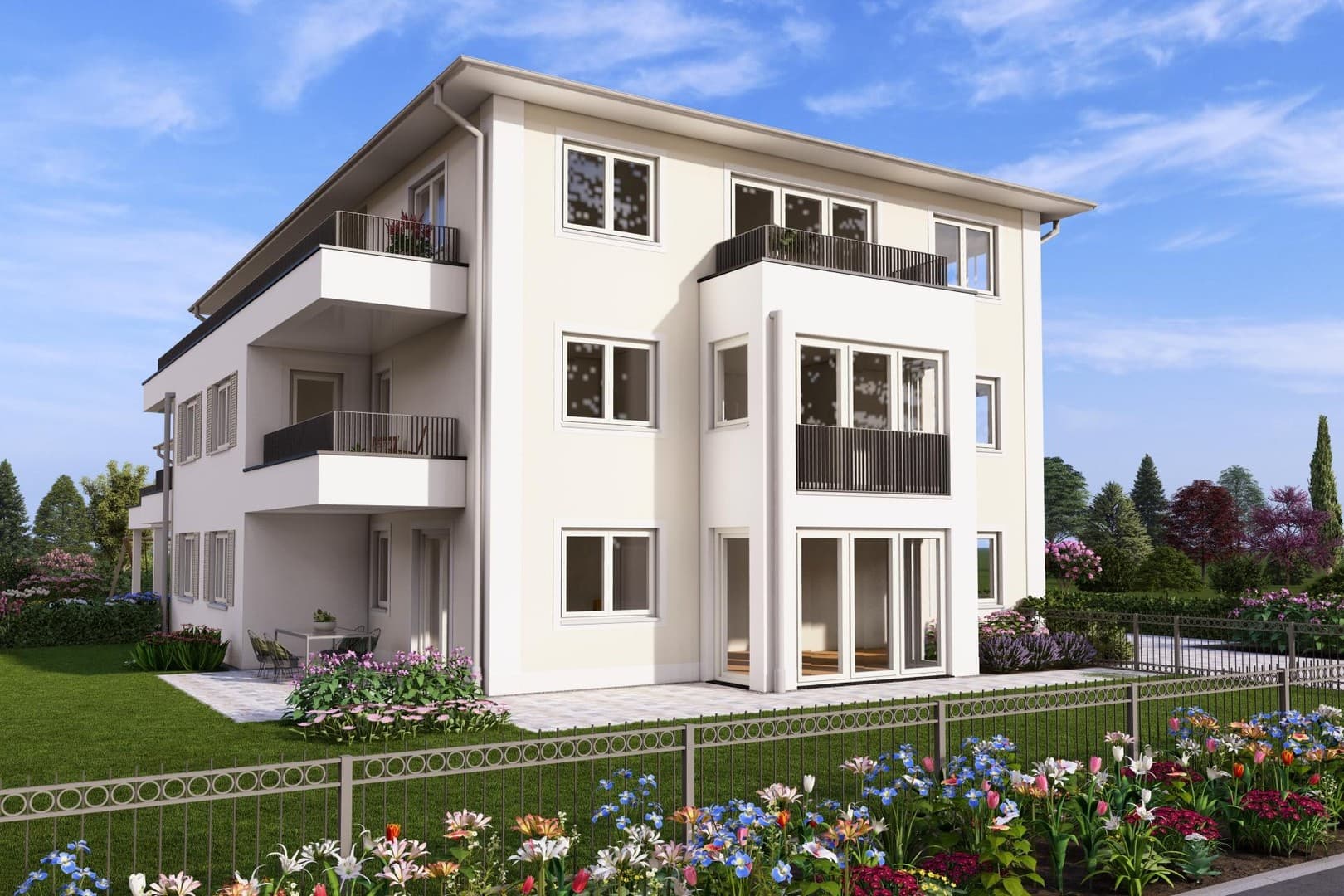 Traumhafte Penthauswohnung - 5 Zimmer - Neubau KFW 40 - Erstbezug in Buchloe