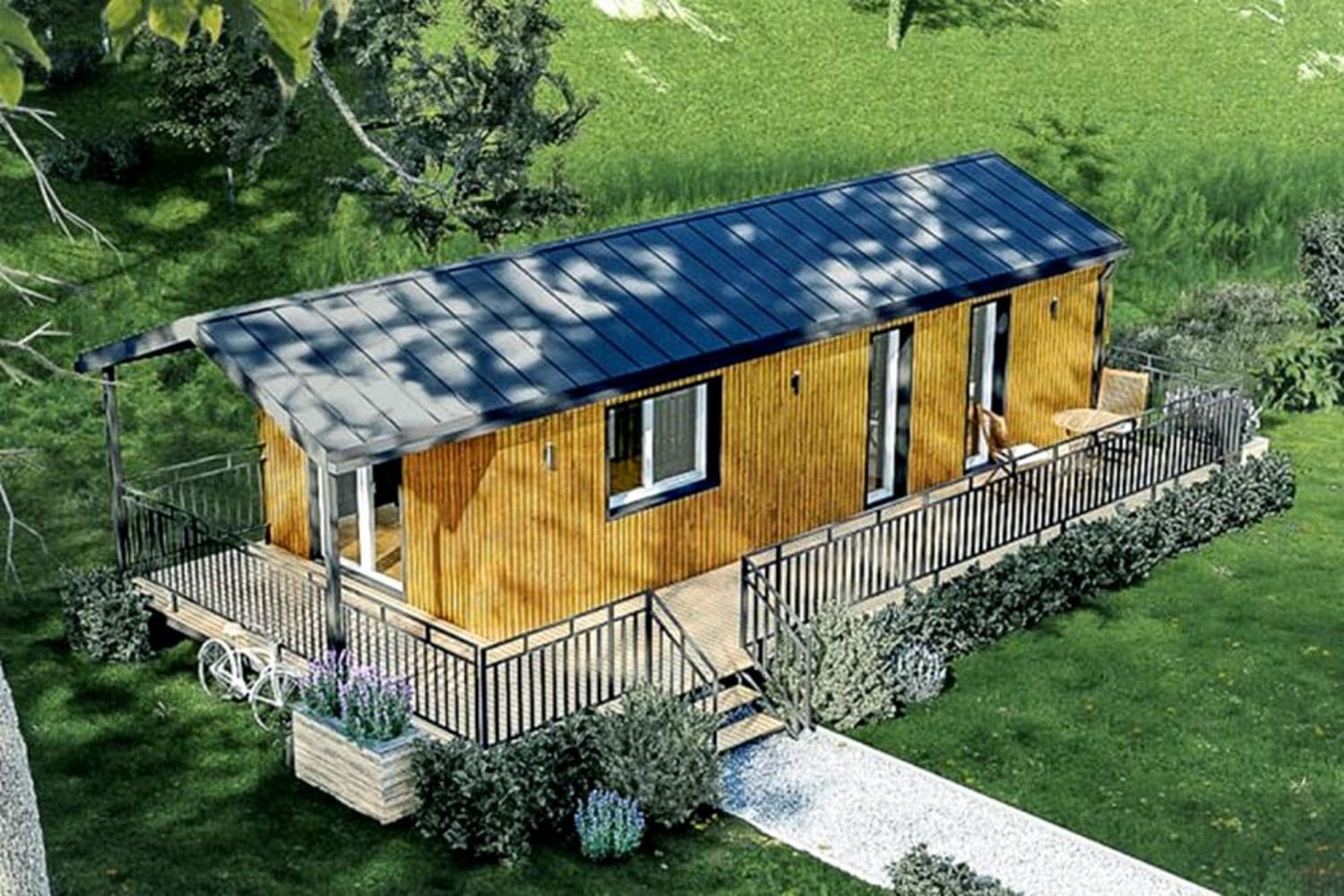 Tiny House - EH55 Bungalow nahe Wohlenberger Wiek , Ostsee