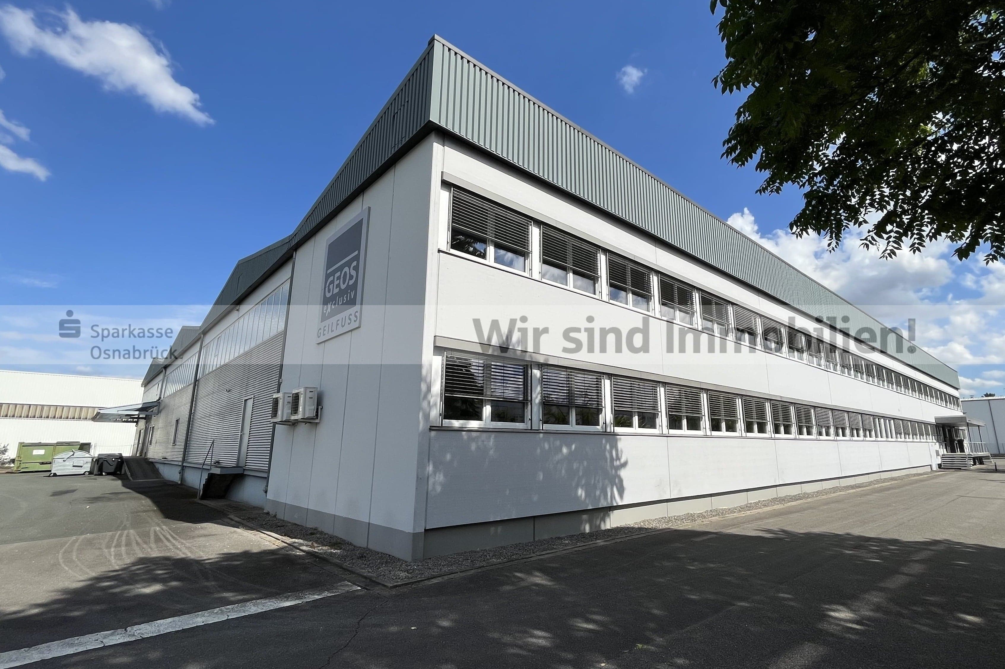 Mieten: Büro, Ausstellung, Halle und Sozialräume