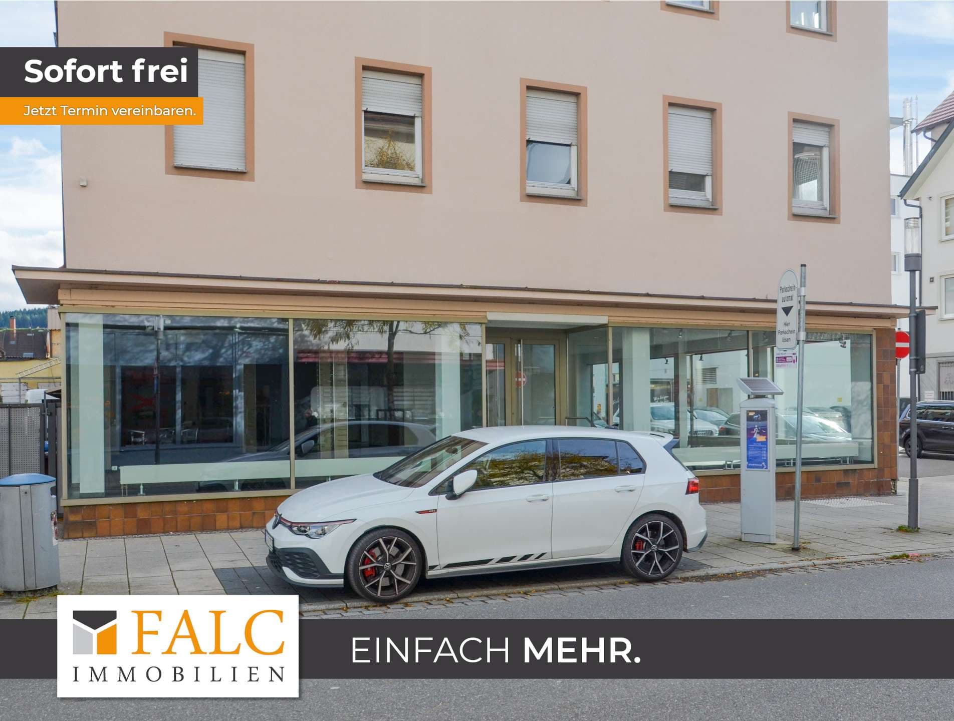 Repräsentatives Ladenlokal in zentraler Ecklage mit hoher Sichtbarkeit