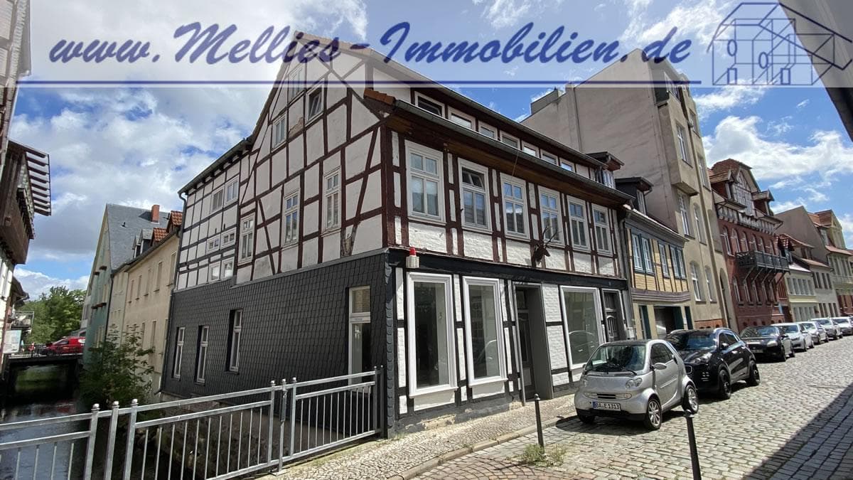 Geschäftshaus mit umbaubarem Ladengeschäft und Wohnung mit Dachterrasse im Herzen von Salzwedel
