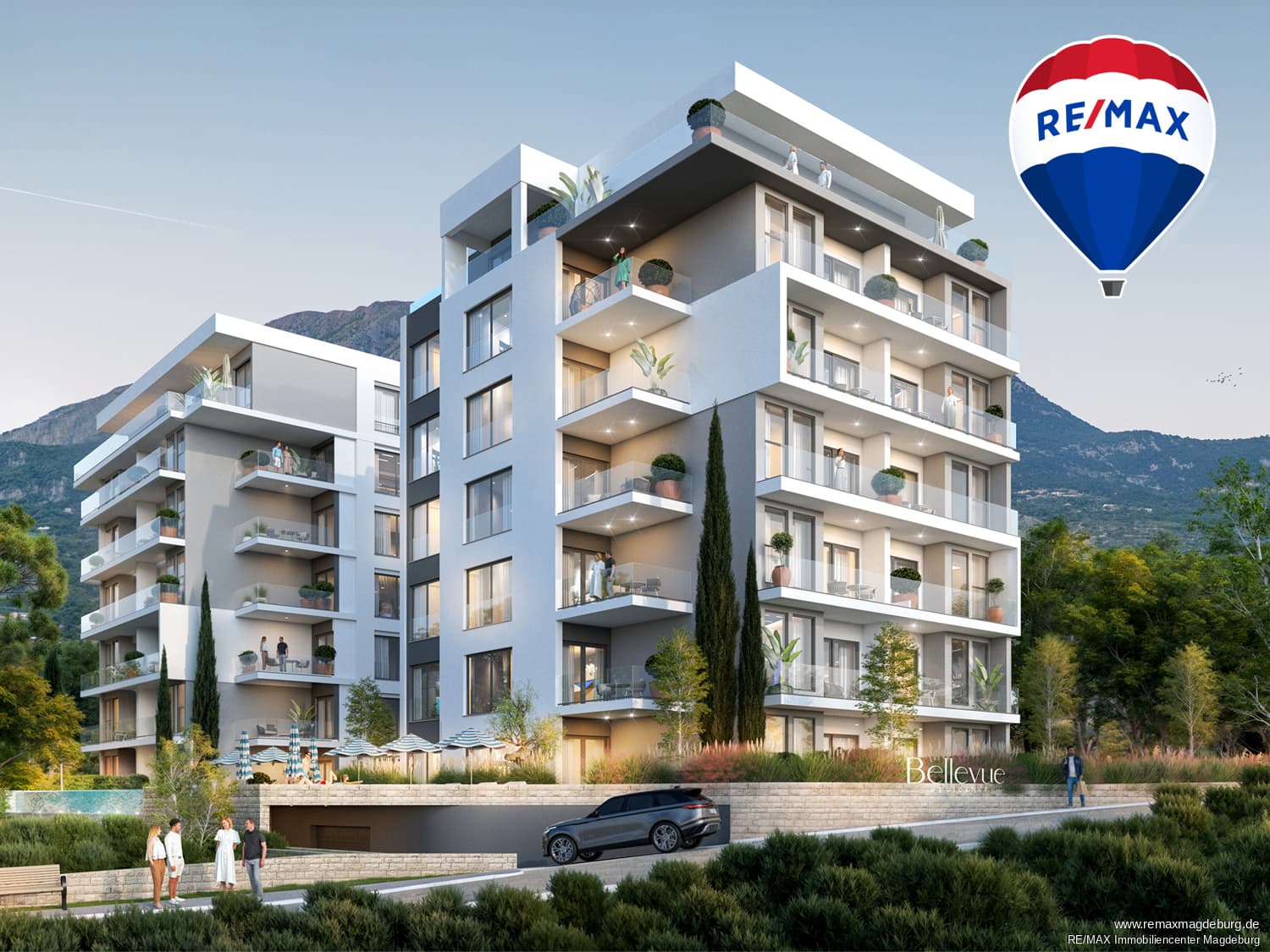 Exklusives Wohnen und attraktive Kapitalanlage mit traumhaften Meerblick - Willkommen in Ihrem Penthouse in Montenegro!