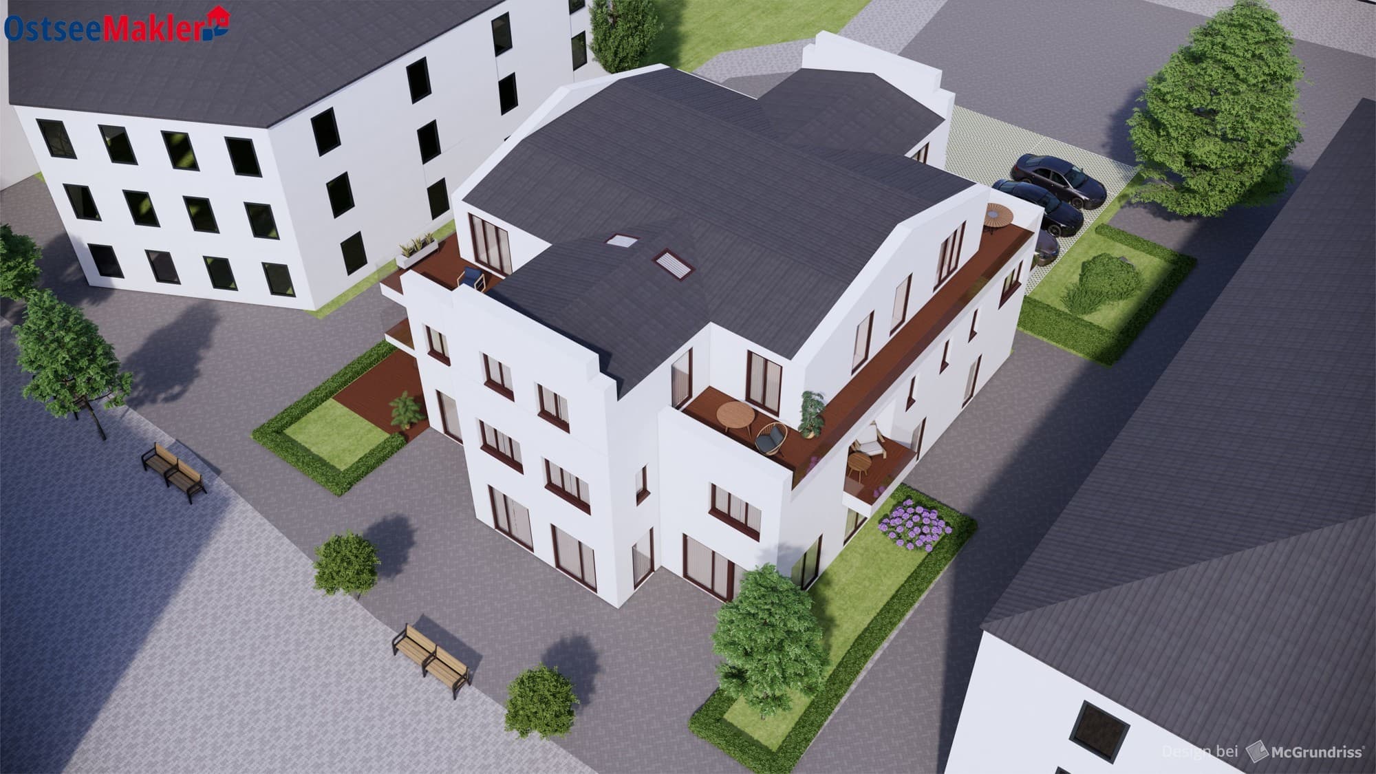 Spannendes projektierte Fläche -  komplett abzugeben- 6 Wohnungen und 2 Gewerbeeinheiten