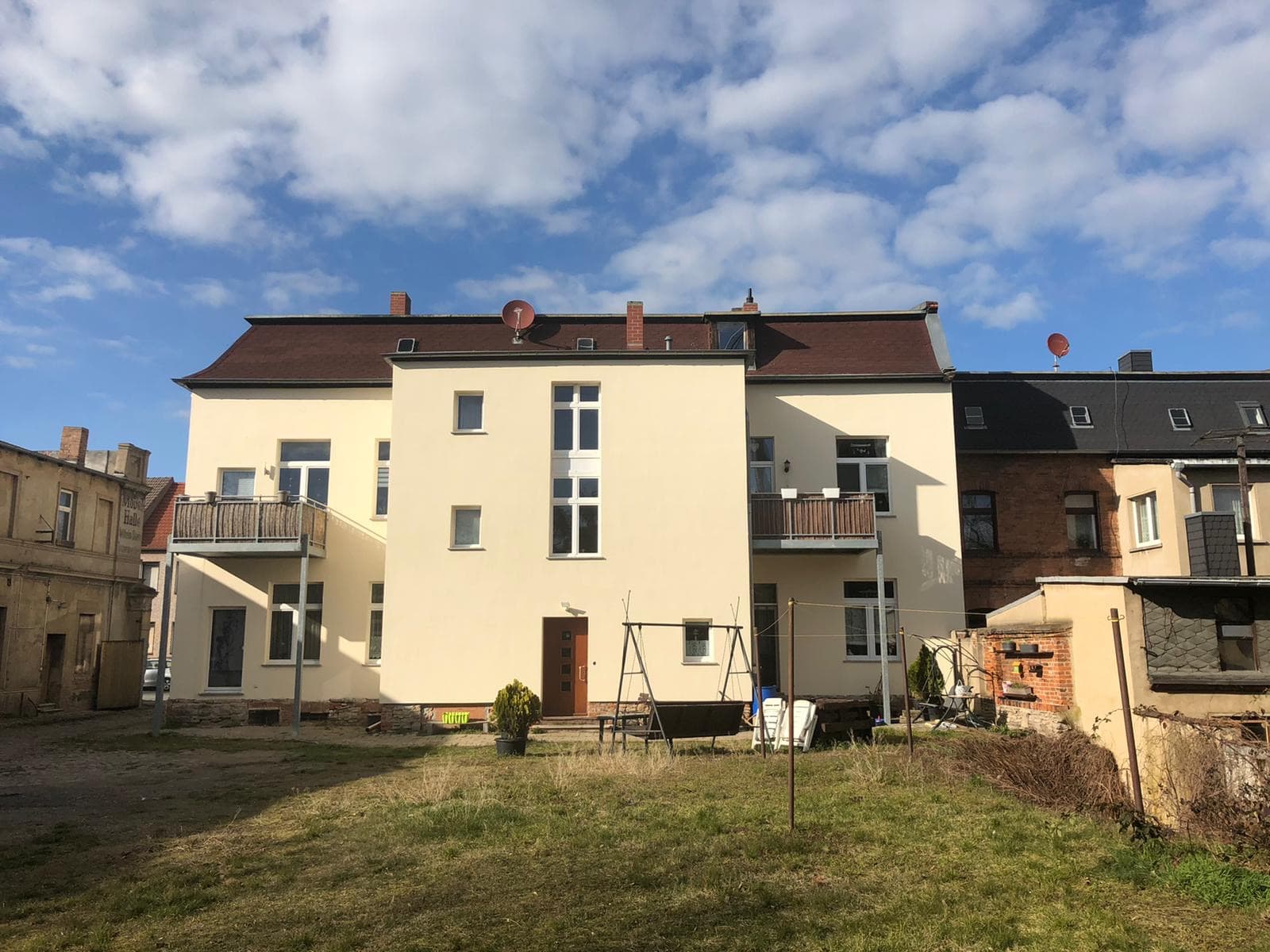 Einraumwohnung mit Einbauküche im Zentrum