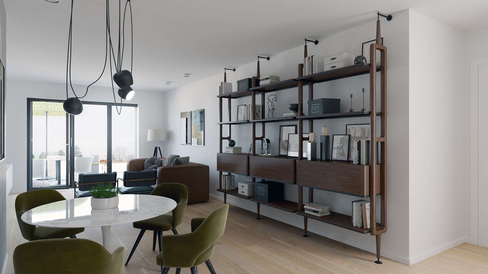 Mehr als Standard: Neubau-2-Zimmer-Wohnung mit Balkon