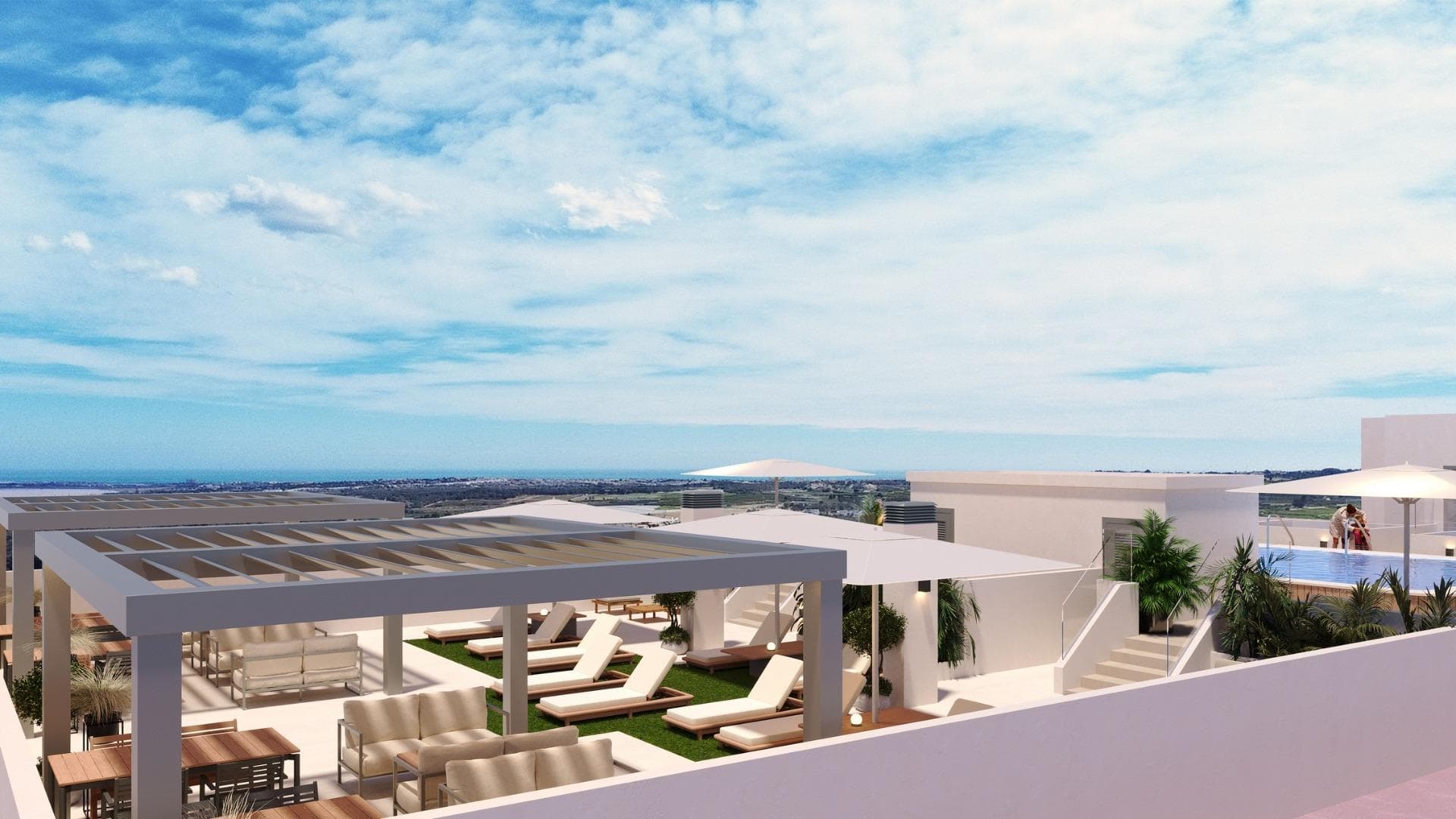 Penthouse in San Miguel de Salinas with 1