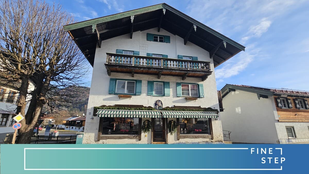 MFH und Gewerbe im Hintergebäude in Rottach-Egern