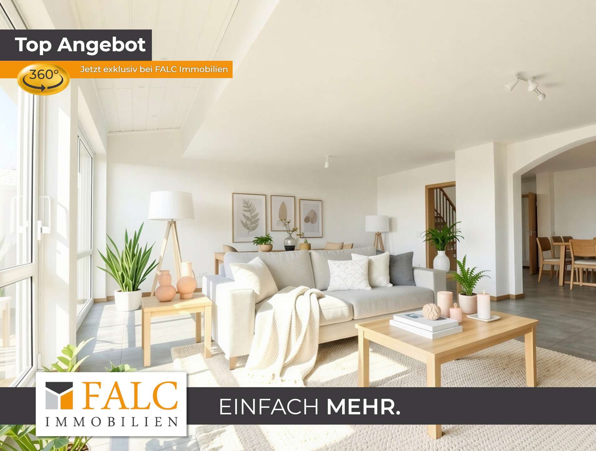 Halbes Haus, volles Glück, sofort einziehen! - FALC Immobilien