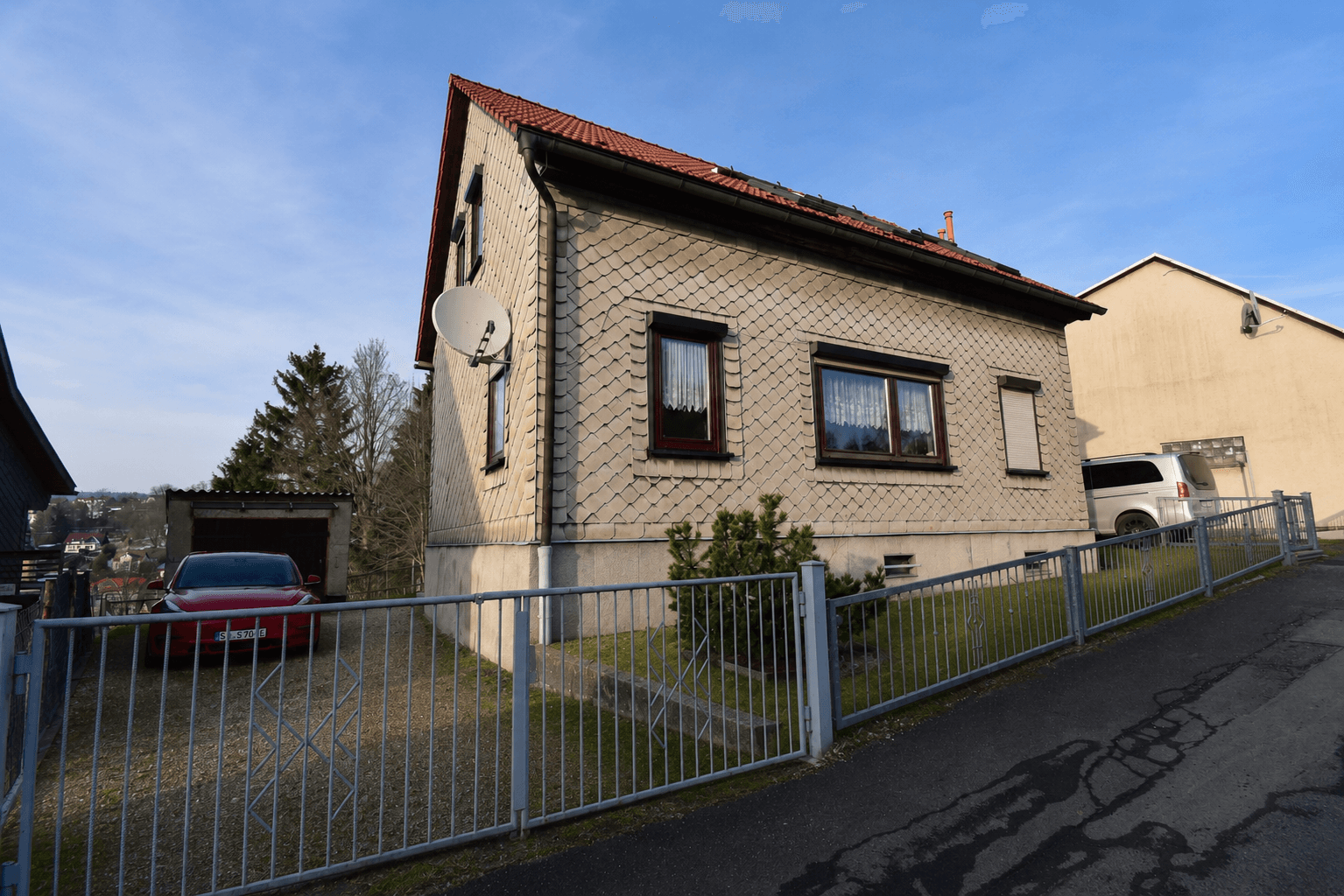 Freistehendes Einfamilienhaus