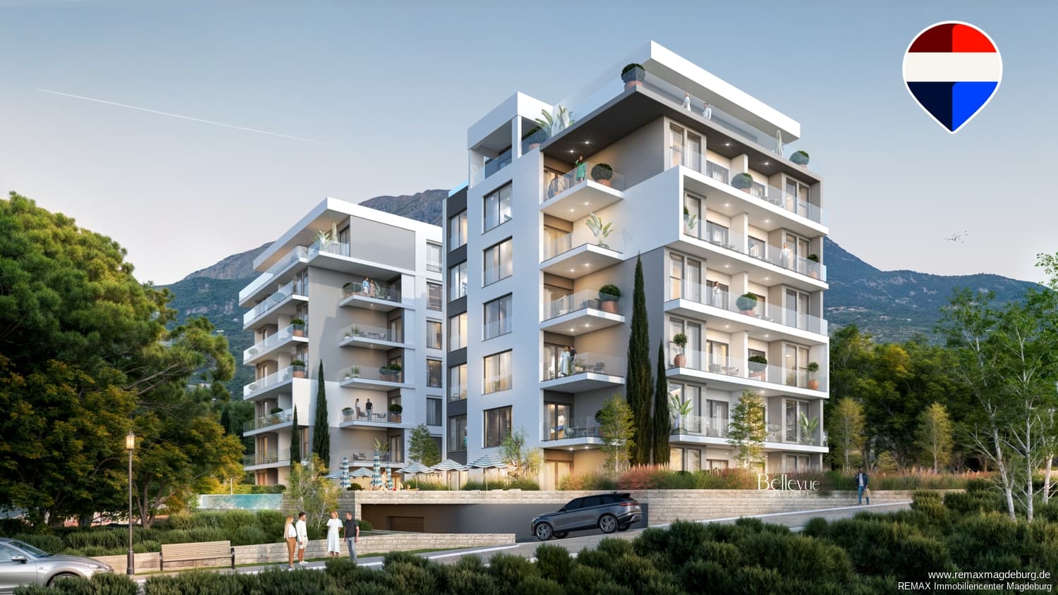 Exklusives Wohnen und attraktive Kapitalanlage mit traumhaften Meerblick - Willkommen in Ihrem Penthouse in Montenegro!