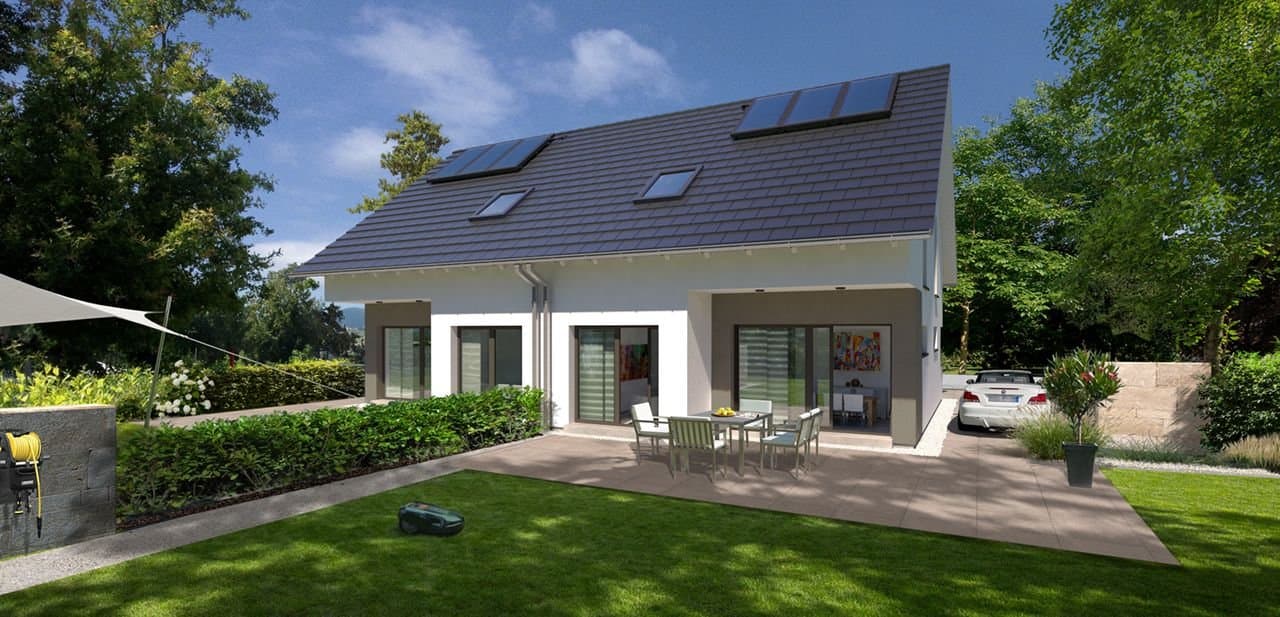 DOPPELTES  HAUSBAUGLÜCK Preis JE Haus