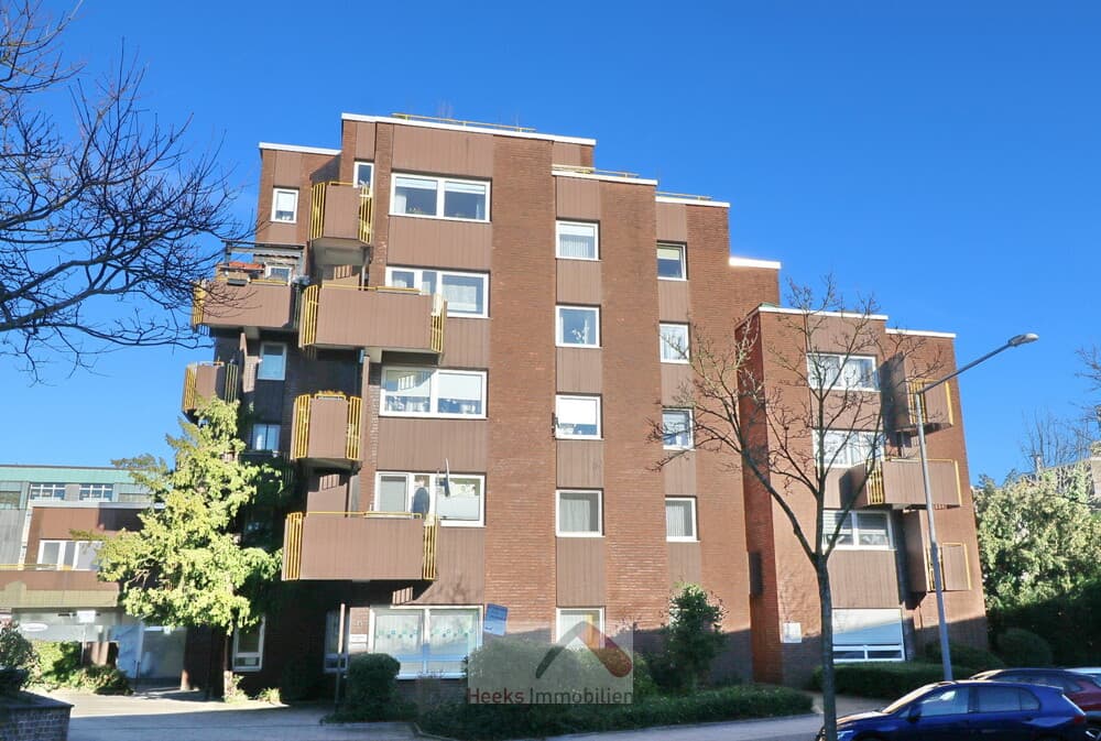 3. OG barrierefrei erreichbar: 3,5 Zimmer-ETW mit Balkon im Zentrum