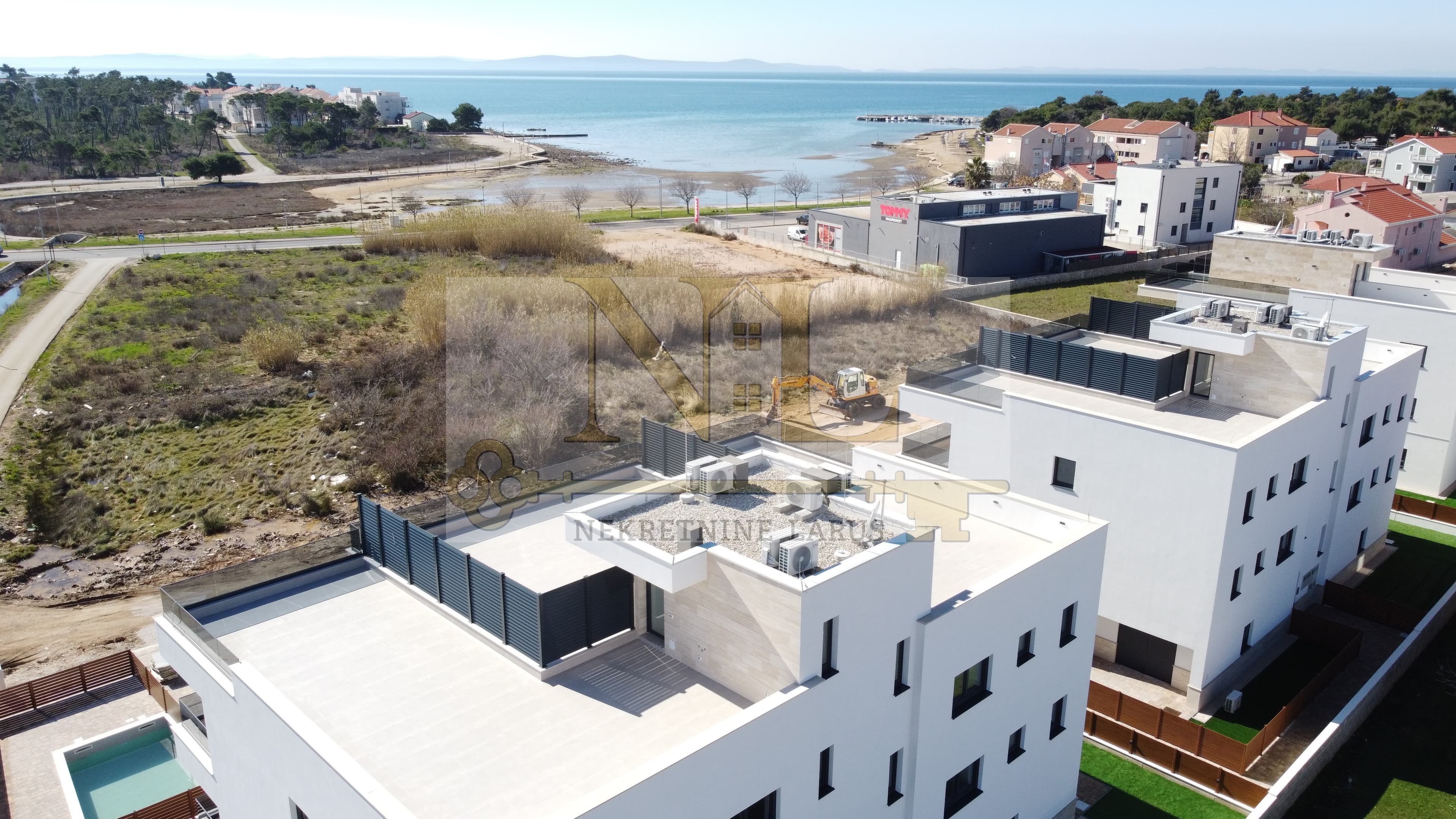 Wohnung im ersten Stock S103, Südwestlage, in der Nähe von Meer und Strand, Privlaka