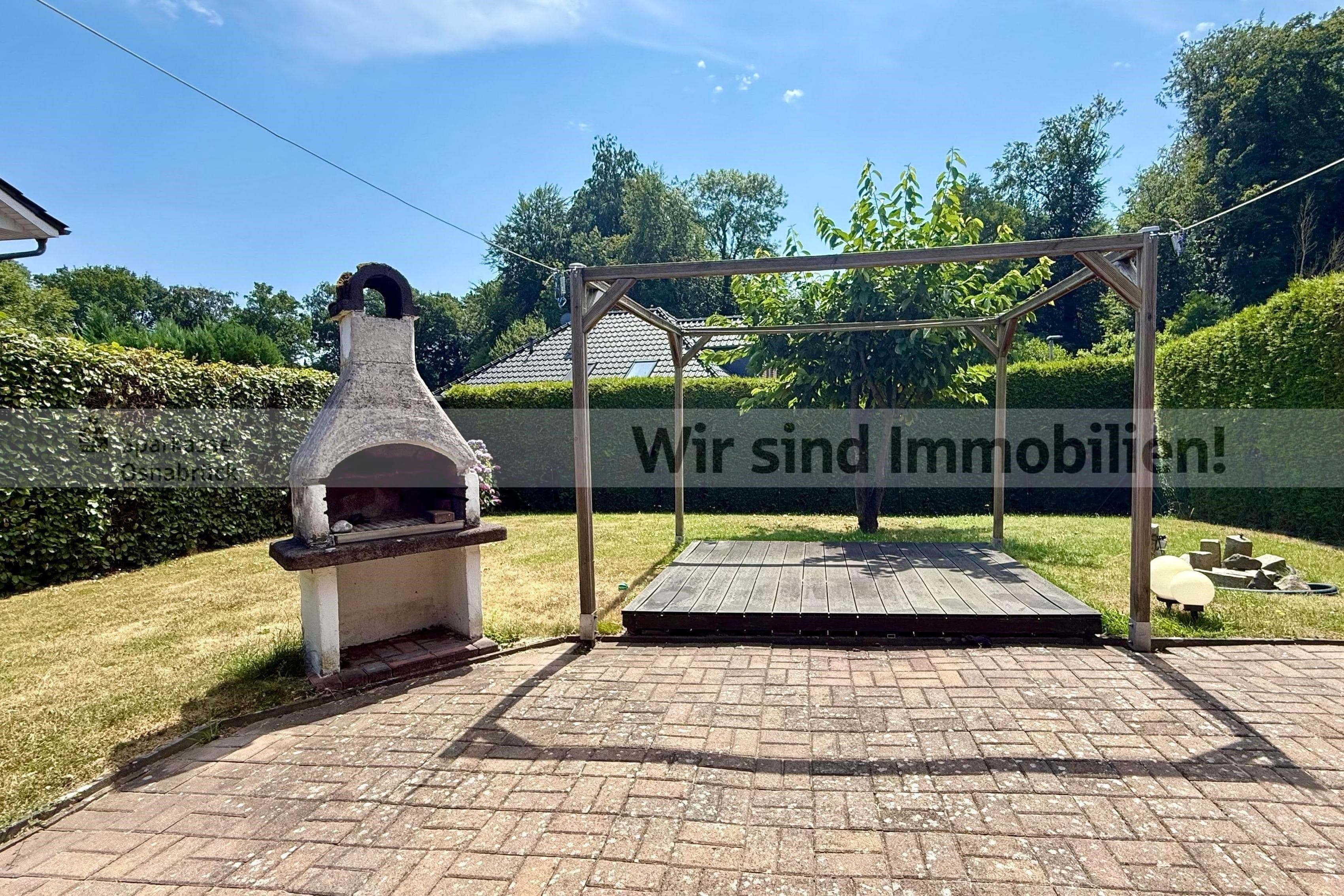 Großer Garten und viel Platz für die ganze Familie