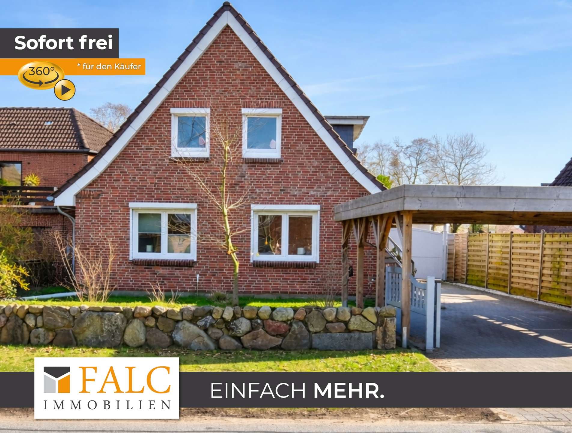 Einfamilienhaus mit großem Grundstück und Nebengebäuden in  Weddingstedt