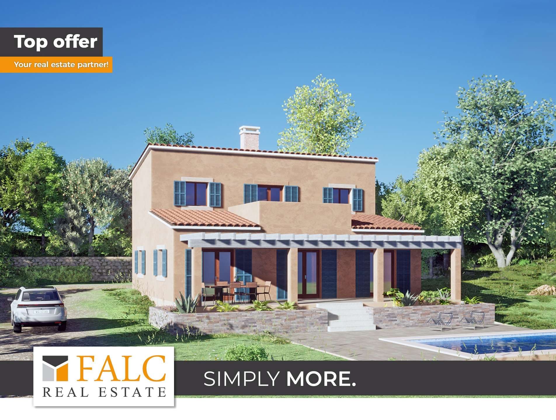 Exklusives Neubau-Finca-Projekt mit Pool & Mallorca-Charme