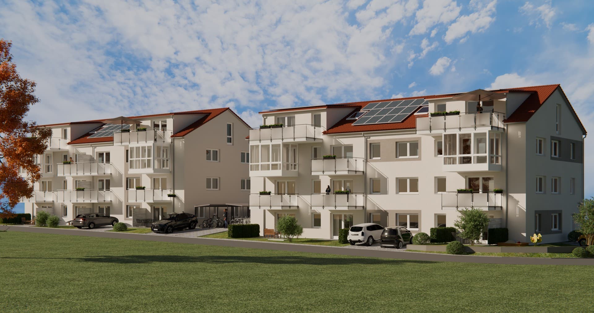 Penthouse-Neubauwohnung W14 DG Weizenstraße 4 in Eutingen im Gäu