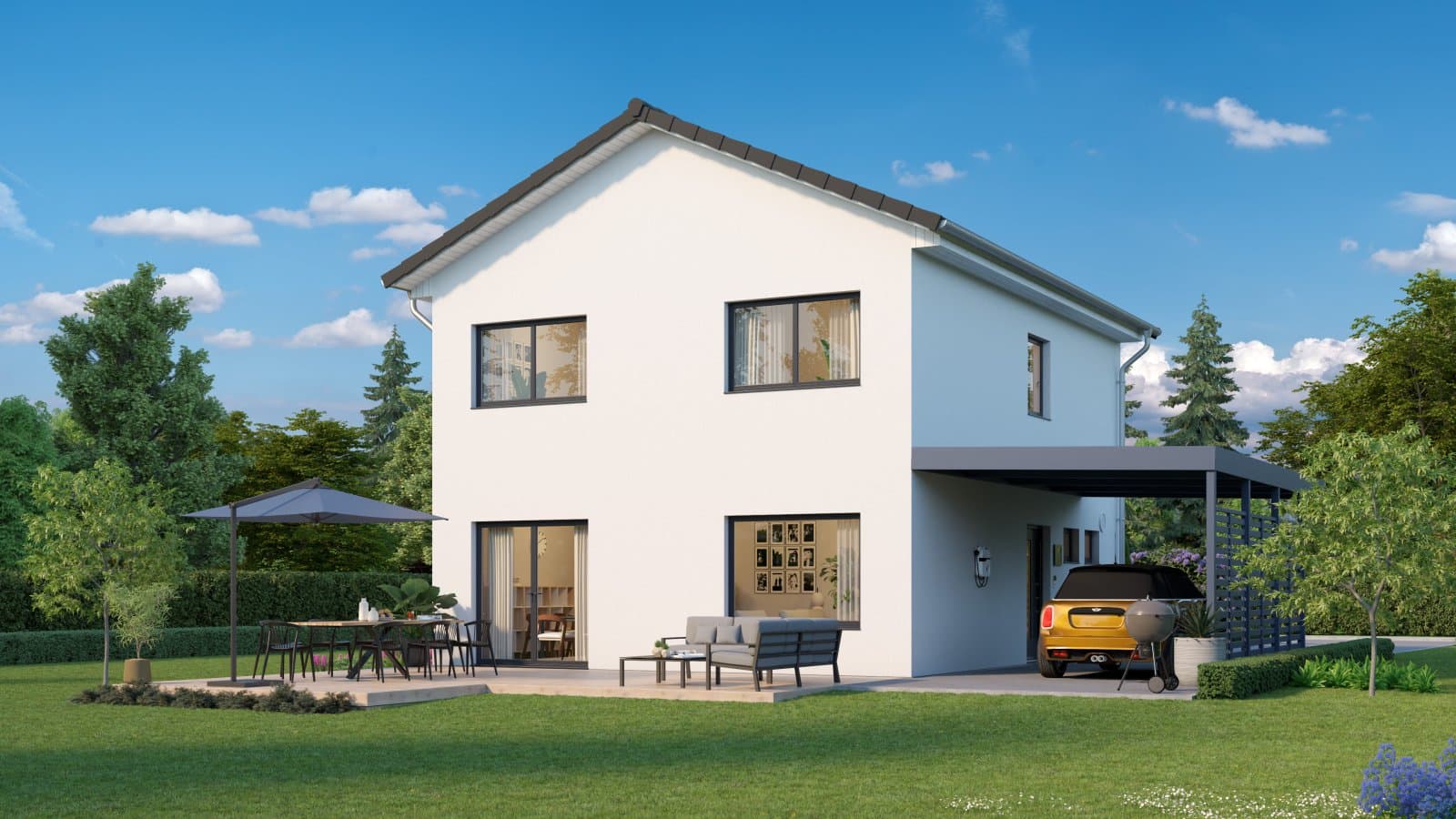 FLEXIHAUS inkl. PV-Anlage - geplant nach ihren Vorstellungen 