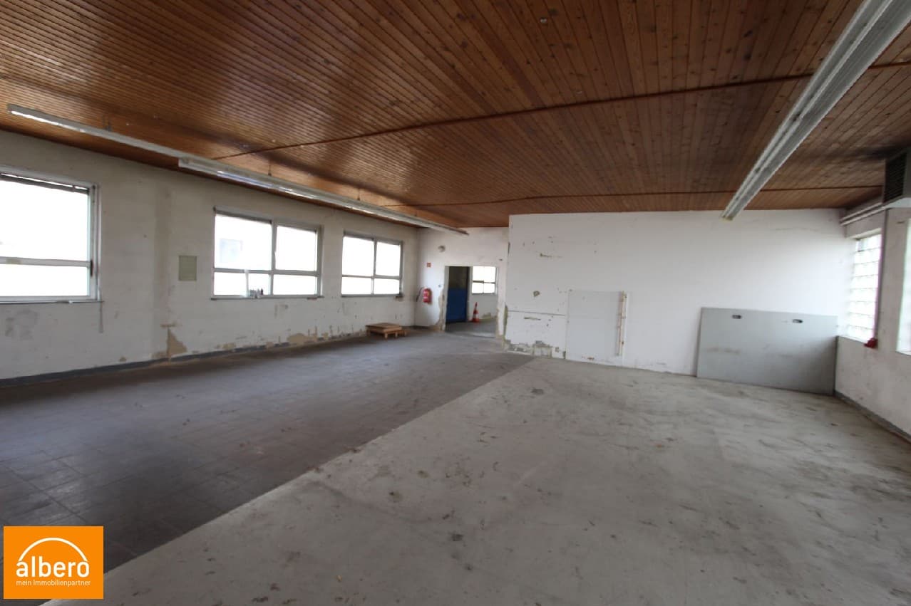 albero:) Gewerbeimmobilie mit Potenzial  Produktions- oder Lagerhalle mit Büro