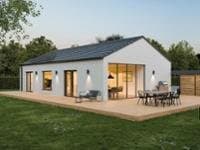 Bungalow inklusive sonnigem Grundstück mit Weitblick 