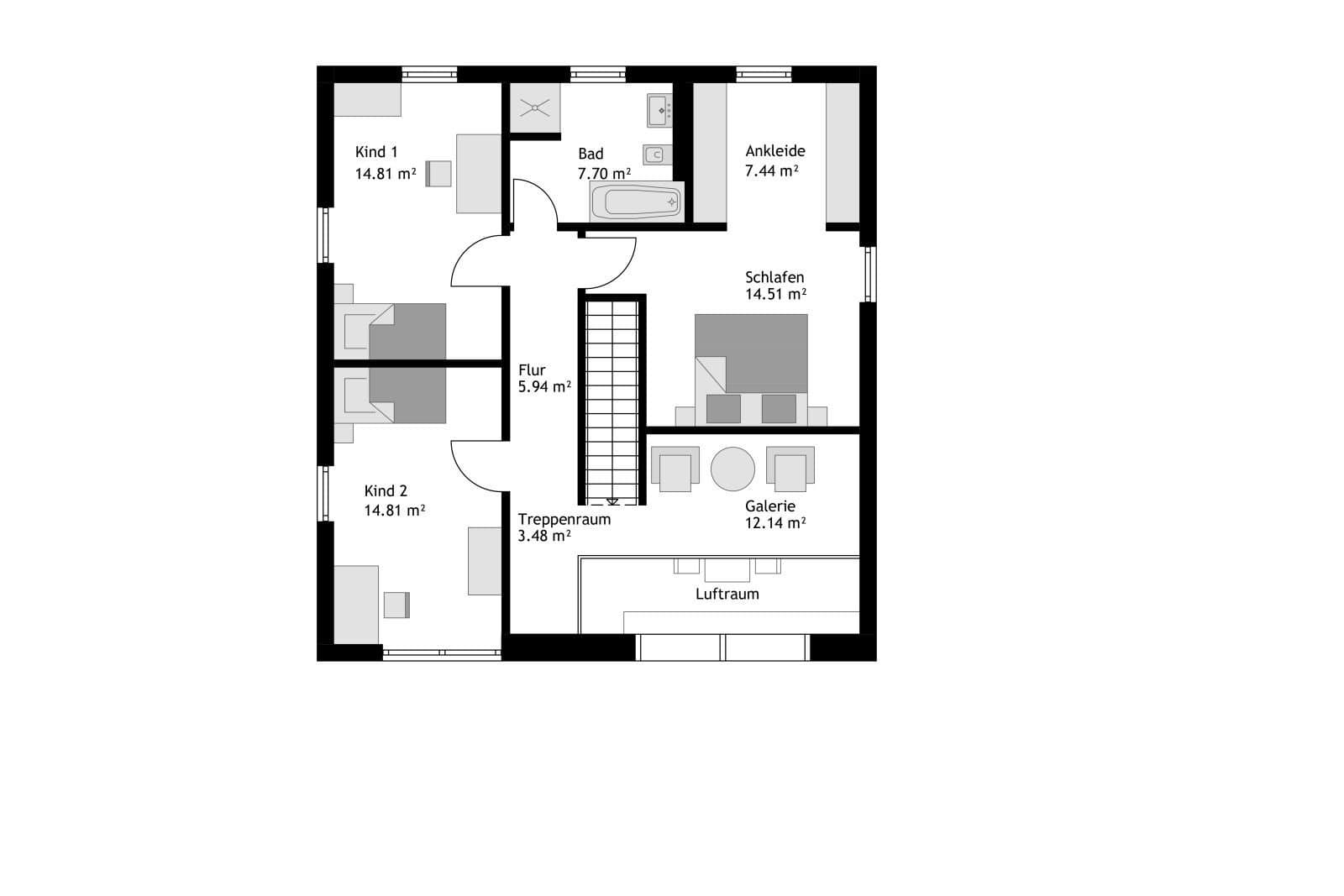 STREIF Haus - Villa inkl. Grundstück (KFW 40 ready)