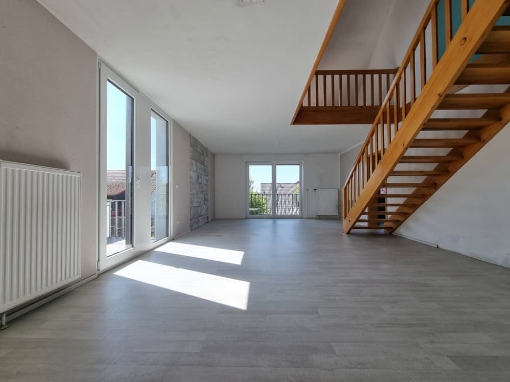 Haus im Haus ...
Pfiffige Maisonette in einem 3- Familienhaus ...
