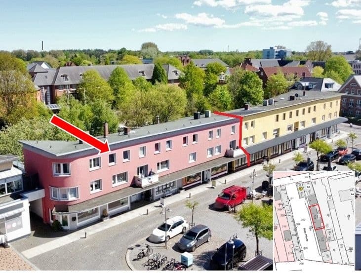 Attraktives Immobilieninvestment in der "innersten" Innenstadt Husums/Nordsee, Rote Pforte