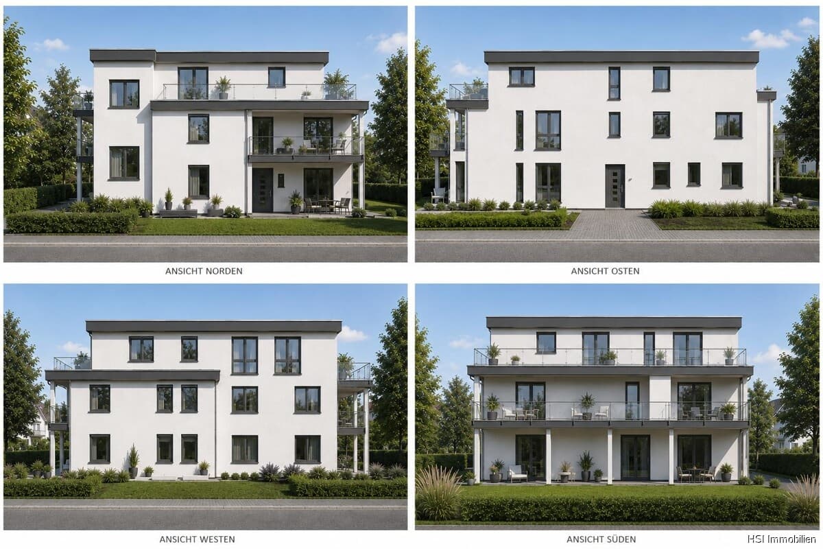 NEUBAU 5-Familienhaus  WEG geteilt - povisionsfrei