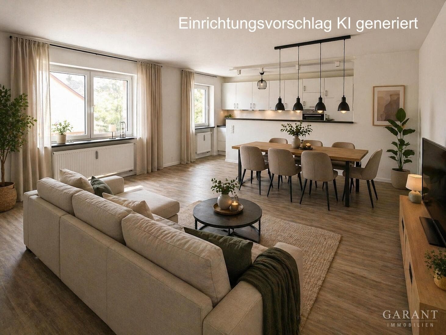 Großzügige 4,5 Zimmer-Wohnung mit Süd-Balkon, Tiefgarage und zusätzlichem Raum