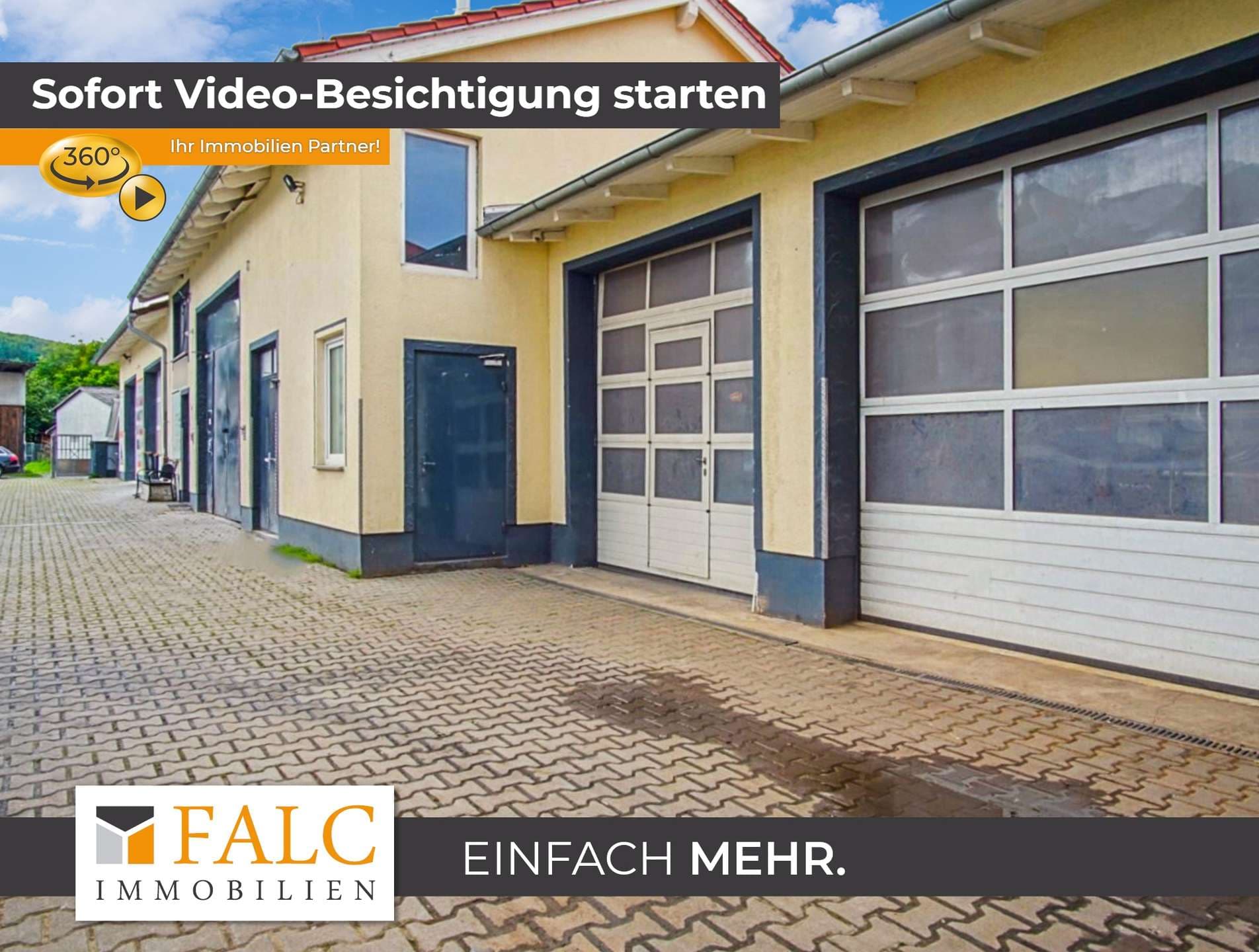 Riesige Werkstatt inkl. 2-Fam-Haus. Auch als Lager nutzbar