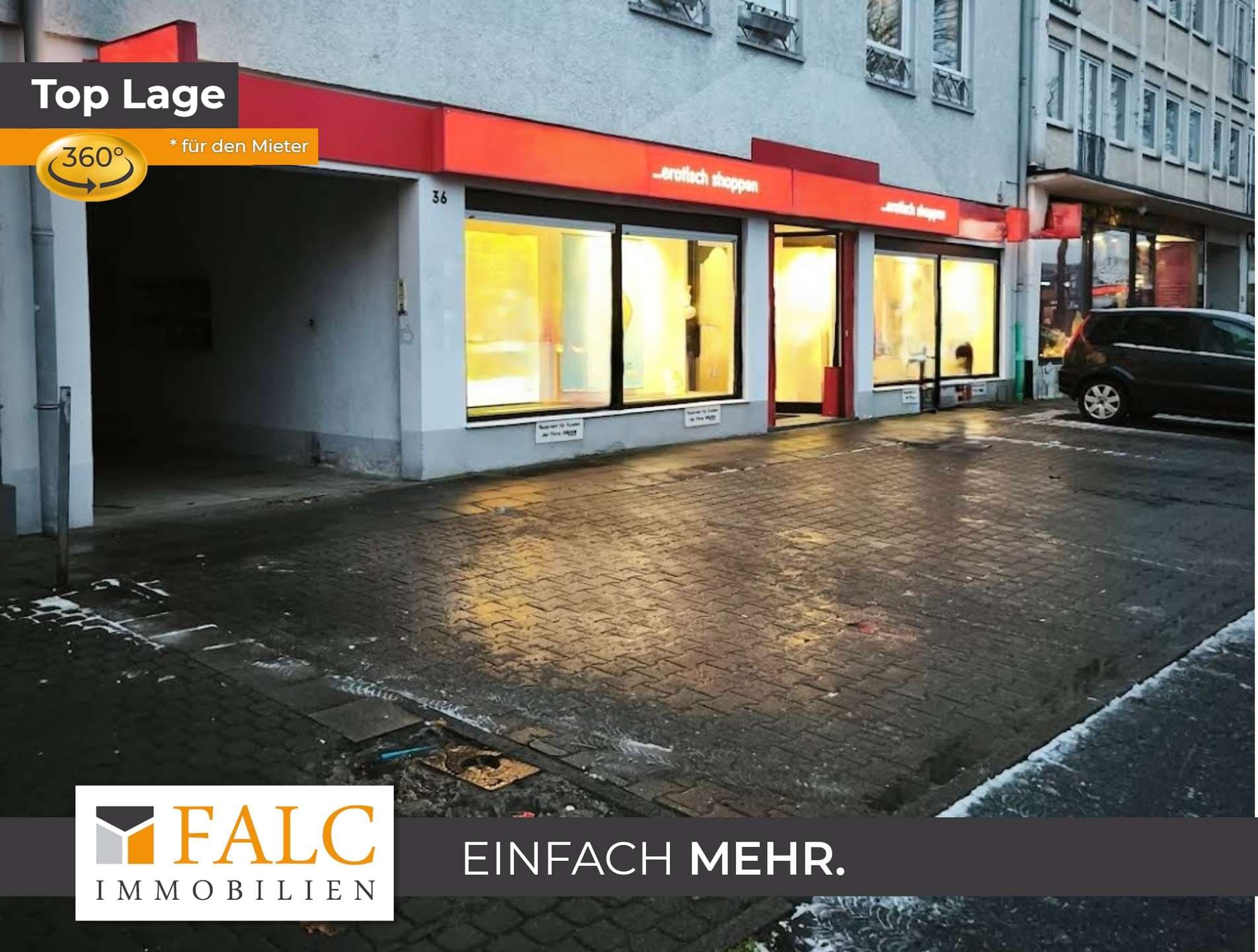 Gewerbeeinheit in Toplage in Darmstadt-Bessungen
