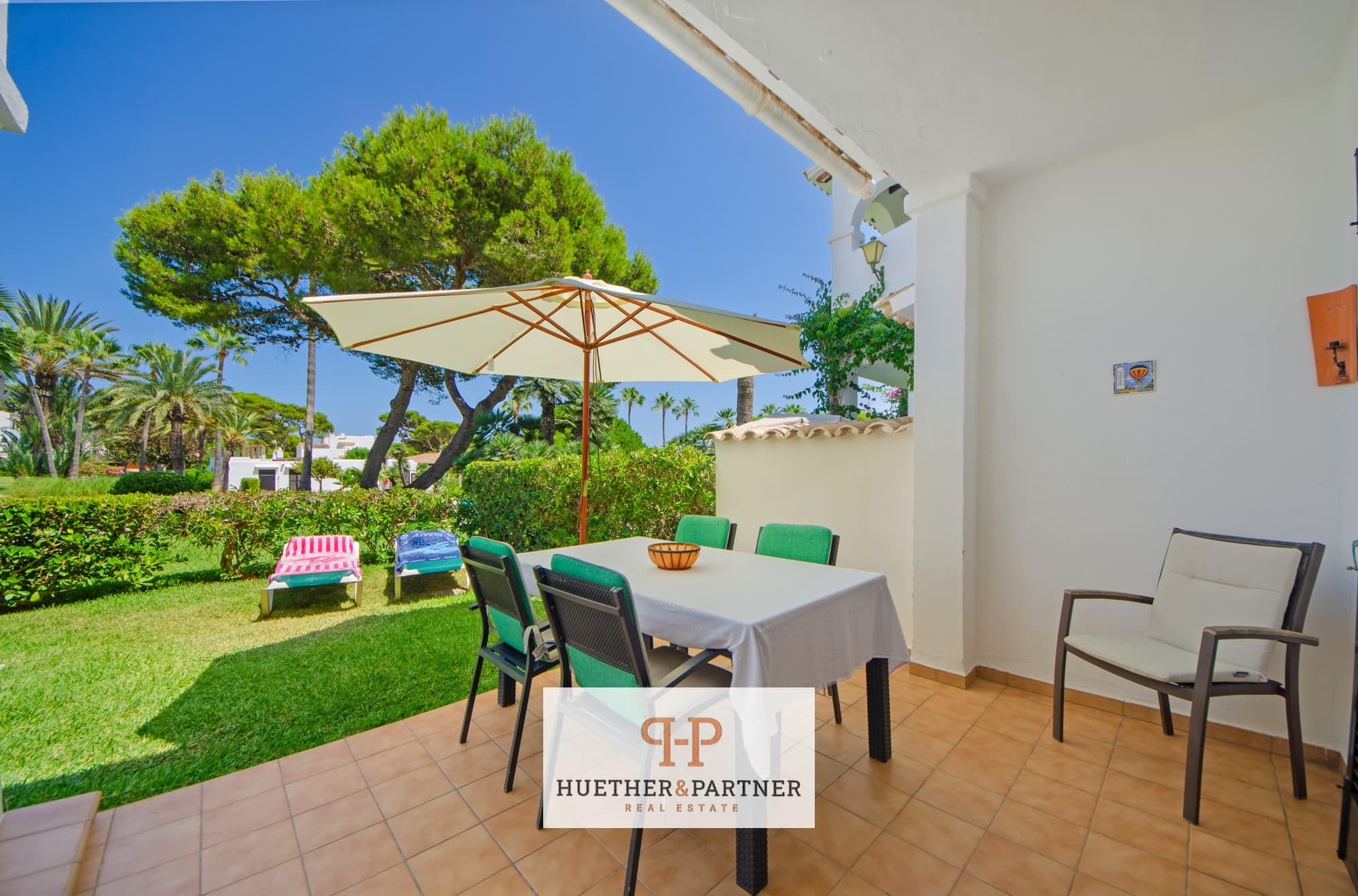 Wohnung in Cala d'Or mit Meerzugang und 3 Pools