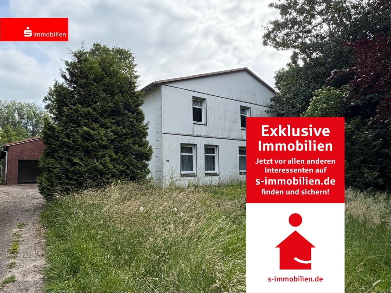 Resthof mit zwei möglichen Bauplätzen